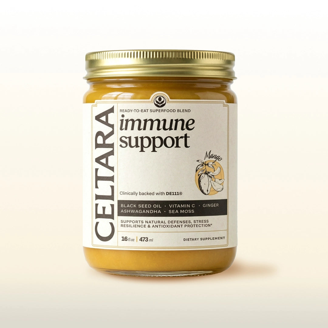 CELTARA Immune Support Blend supplement jar for daily immune support